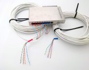 IP29-8 patchkabel med 4 st RJ11 och ppen nde bl